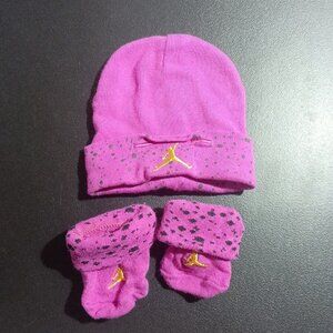 Jordan 03M Hat and socks Purple